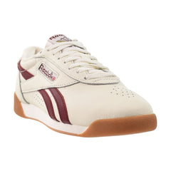 Reebok Freestyle Low Women's Shoes Chalk/Classic Burgundy/Gum 100256059