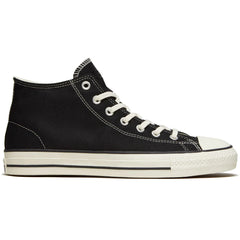 Converse Chuck Taylor All Star Pro Mid Top Skateboard Shoe - Black/Black/Egret