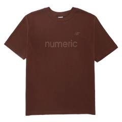 New Balance Numeric Cotton Jersey Rich Oak S/s Shirt