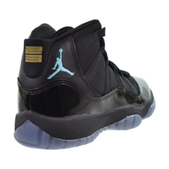 Air Jordan 11 Retro (GS) "Gamma" Big Kids' Shoes Black/Blue 378038-047