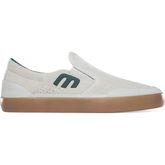Etnies Marana Slip XLT Barney Page Skateboard Shoe - White/Green/Gum