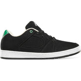 eS Accel Slim Skateboard Shoe - Black/White/Green