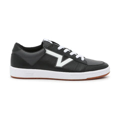 Vans Soland Skateboard Shoe -(Tumble)Black/Asphalt/White