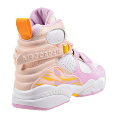 Air Jordan 8 Retro (GS) "Arctic Punch" Big Kids' Shoes Orange Pearl-Light Pink