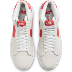 Nike SB Blazer Mid Skate Shoe - Summit White/Lobster-Summit White-White