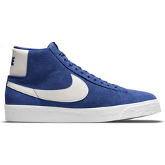 Nike SB Blazer Mid Skate Shoe - Deep Royal Blue/Sail-Deep Royal Blue