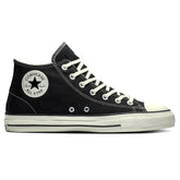 Converse Chuck Taylor All Star Pro Mid Top Skateboard Shoe - Black/Black/Egret