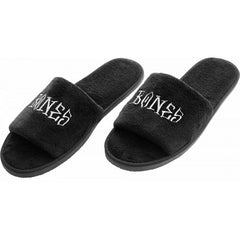 Bones Wheels Home School'd Slippers - Black