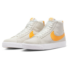 Nike SB Blazer Mid Skate Shoe - Summit White/Laser Orange-Summit White