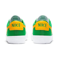 Nike SB Blazer Low Pro GT Skateboard Shoe - Lucky Green/University Gold-Black-White