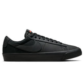 Nike SB Blazer Low Pro GT ISO Skateboard Shoe - Black/Black-Black-Black
