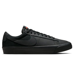 Nike SB Blazer Low Pro GT ISO Skateboard Shoe - Black/Black-Black-Black