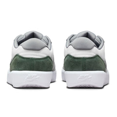 Nike SB Force 58 Skateboard Shoe - White/Silver-Fir-White