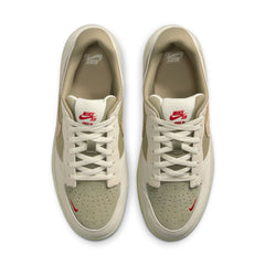 Nike SB Force 58 Skateboard Shoe - Coconut Milk/Linen-Neutral Olive