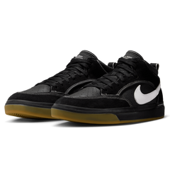 Nike SB Leo Baker React Skateboard Shoe - Black/White-Black-Gum Light Brown