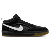Nike SB Leo Baker React Skateboard Shoe - Black/White-Black-Gum Light Brown