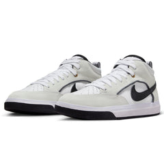 Nike SB Leo Baker React Skateboard Shoe - White/Black