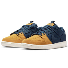Nike SB Dunk Low Pro Premium Skateboard Shoe - Midnight Navy/Midnight Navy-Desert Ochre