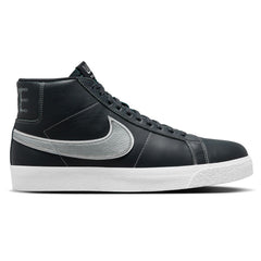 Nike SB Blazer Mid x Mason Silva Skateboard Shoe - Blackened Blue/Wolf Grey-Blackened Blue