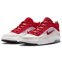 Nike SB Air Max Ishod 2 Skateboard Shoe - White/Varsity Red-Summit White