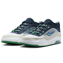 Nike SB Air Max Ishod 2 Skateboard Shoe - White/Persian Violet-Obisidian-Pine Green