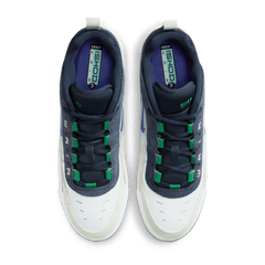 Nike SB Air Max Ishod 2 Skateboard Shoe - White/Persian Violet-Obisidian-Pine Green