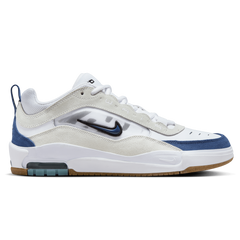 Nike SB Air Max Ishod 2 Skateboard Shoe - White/Navy-Summit White-Black