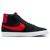 Nike SB Blazer Mid Skate Shoe - Black/University Red-Black-White