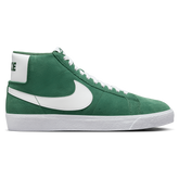 Nike SB Blazer Mid Skateboard Shoe - Fir/White-Fir-White