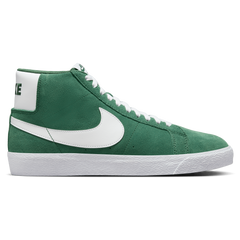 Nike SB Blazer Mid Skateboard Shoe - Fir/White-Fir-White