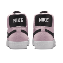 Nike SB Blazer Mid Skateboard Shoe - Pink Foam/Anthracite-White-Gum Yellow