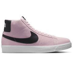 Nike SB Blazer Mid Skateboard Shoe - Pink Foam/Anthracite-White-Gum Yellow