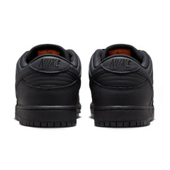 Nike SB Dunk Low Pro ISO Skateboard Shoe - Black/Black-Black-Black
