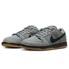 Nike SB Dunk Low Pro ISO Skateboard Shoe - Cool Grey/Black-Cool Grey-Dark Grey