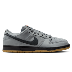 Nike SB Dunk Low Pro ISO Skateboard Shoe - Cool Grey/Black-Cool Grey-Dark Grey