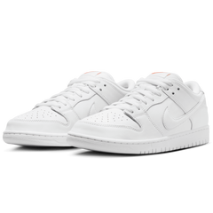Nike SB Dunk Low Pro ISO Skateboard Shoe - White/White-White-White