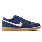 Nike SB Dunk Low Pro OL Skateboard Shoe - Navy/White-Navy-Gum Light Brown