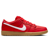 Nike SB Dunk Low Pro OL Skateboard Shoe - University Red/White-University Red