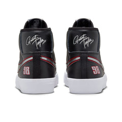 Nike SB GT Pro Blazer Mid Skateboard Shoe - Black/Metallic Silver-University Red