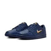 Women's Air Jordan 1 Low Method of Make "Navy Metallic Gold"