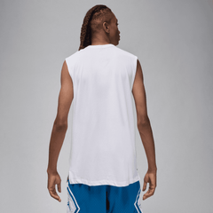 Men's Jordan Sport Dri-FIT Sleeveless Top "White/Black"