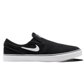 Nike SB Zoom Janoski+ Slip Skateboard Shoe - Black/White-Black-Black