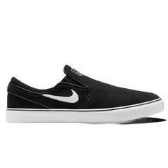 Nike SB Zoom Janoski+ Slip Skateboard Shoe - Black/White-Black-Black