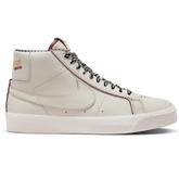Nike SB Welcome Madrid Blazer Mid QS Skate Shoe - Sail/Dark Beetroot-White