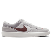 Nike SB Force 58 Skateboard Shoe - Platinum Tint/Dark Team Red-Wolf Grey
