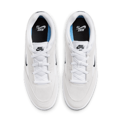 Nike SB Malor Skateboard Shoe - White/Black-Summit White-Gum Light Brown