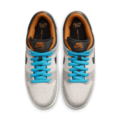 Nike SB Dunk Low Pro Olympic Safari Skateboard Shoe - Electric Phantom/Black-Black-Monarch