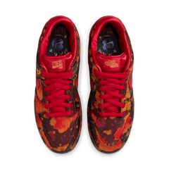 Nike SB Dunk Low Pro Skateboard Shoe - Gym Red/University Red-Multi Color
