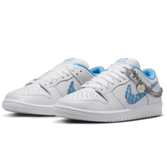 Nike SB Dunk Low Pro Nicole Hause Skateboard Shoe - White/University Blue-White
