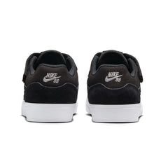 Nike SB Little Kids Malor Skateboard Shoe - Black/White-Black-White